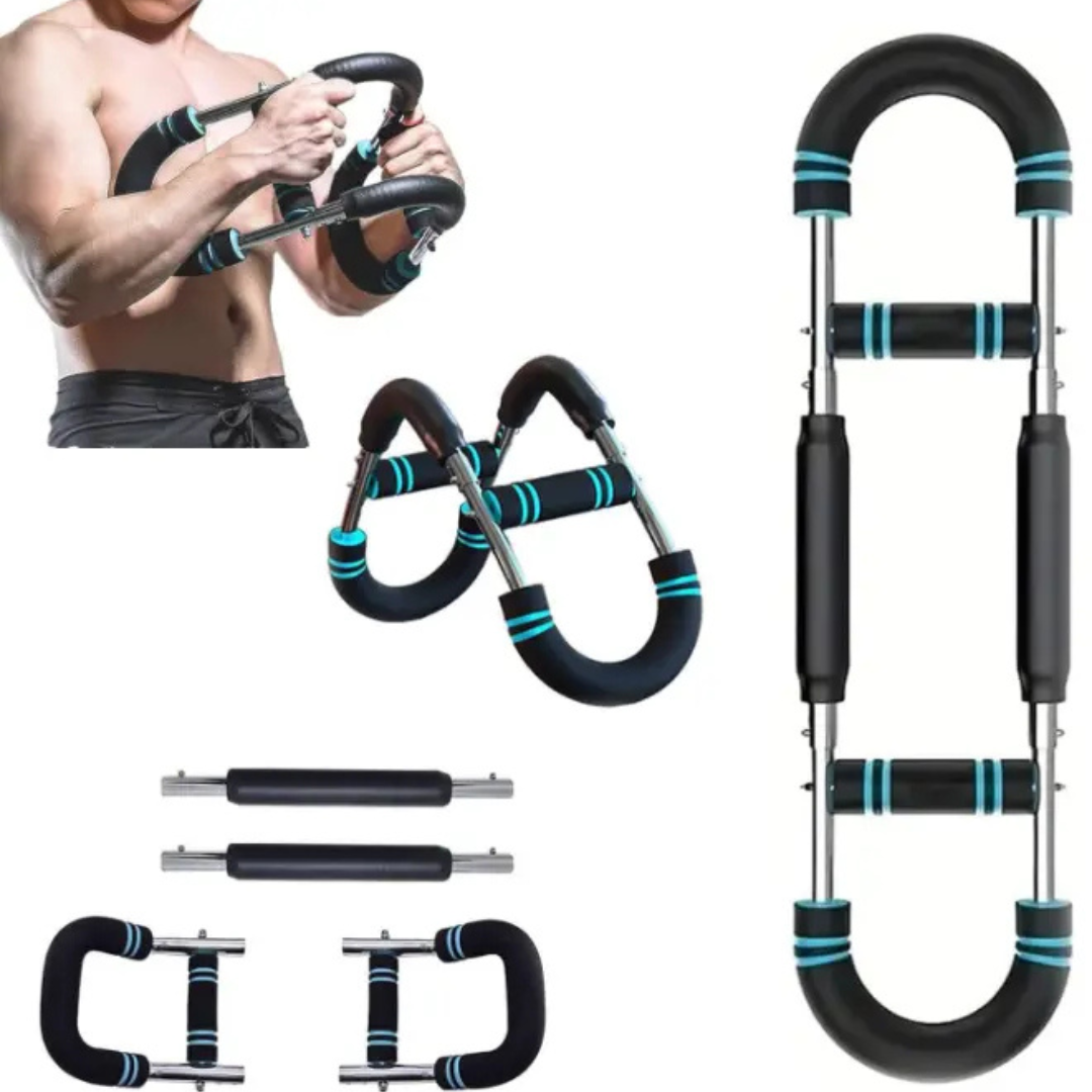 Twister Arm Trainer, Arm Exerciser, Adjustable Resistance Power Chest Expander, for Chest, Arms, Shoulders